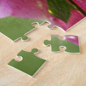 ピンクの花弁 ジグソーパズル (側面)