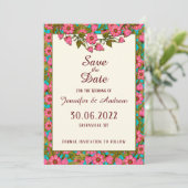 ピンクの花日付を保存 (スタンド正面)