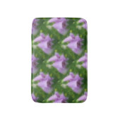 ピンクの花束自然模様 バスマット (正面縦)