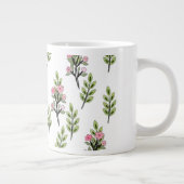 ピンクの花束 ジャンボコーヒーマグカップ (右)