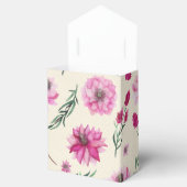 ピンクの花束 フェイバーボックス (オープン)