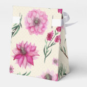 ピンクの花束 フェイバーボックス (裏面サイド)