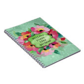 ピンクの花束 | ライターのためのアイデアガーデン ノートブック (右側)