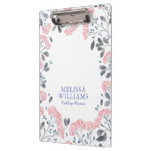 ピンクの花枠を貼り付け クリップボード (左)