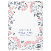 ピンクの花枠を貼り付け クリップボード (裏面)