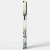 ピンクの花柄の森のリス Case-Mate iPhoneケース (裏面 / 右)