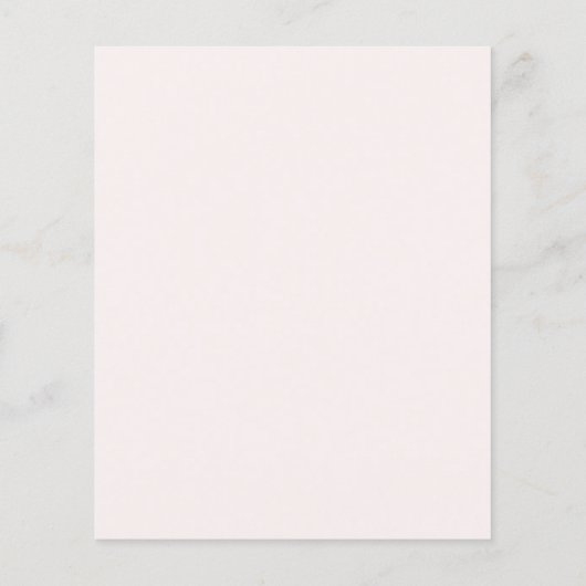 ピンクの花柄フレーム スクラップブックの背景用紙 (裏面)