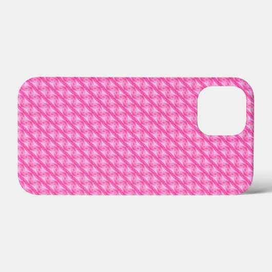 ピンクの花柄 Case-Mate iPhoneケース (裏面 (横))