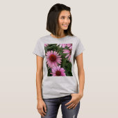 ピンクの花柄Tシャツ Tシャツ (正面フル)