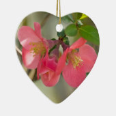 ピンクの花梨の輝き セラミックオーナメント (右)