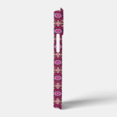 ピンクの花模様 Case-Mate iPhoneケース (裏面 / 右)