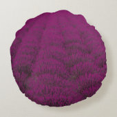 ピンクの花畑 ラウンドクッション (裏面)