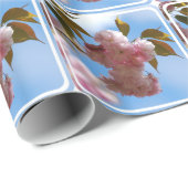 ピンクの花盛りの桜 ラッピングペーパー (ロールコーナー)