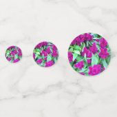 ピンクの花紙吹雪 コンフェッティ (裏面)