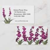 ピンクの花花屋 名刺 (正面/裏面)