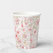ピンクの花茎 紙コップ (右)