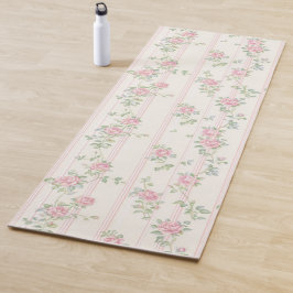 ピンクの花薔薇ヨガマット ヨガマット