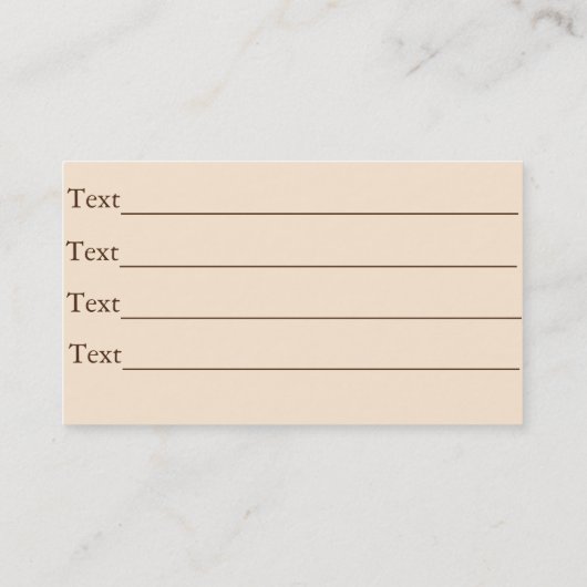 ピンクの花離れの芸術デザイン花屋 名刺 (裏面)