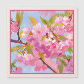 ピンクの花 (正面)