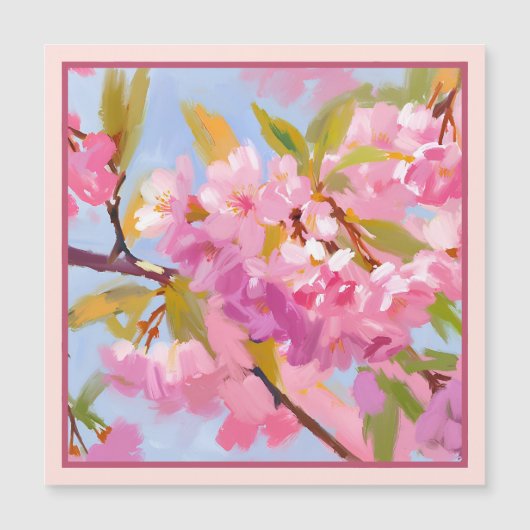 ピンクの花 (正面)