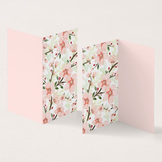 ピンクの花 (内部&外部)