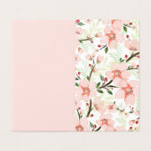 ピンクの花 (外部フラット)