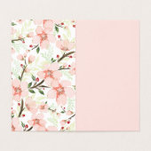 ピンクの花 (内部フラット)