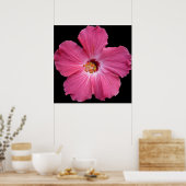 ピンクの花24 x 24ポスター ポスター (キッチン)