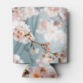 ピンクの花50の色合い 缶クーラー (裏面)