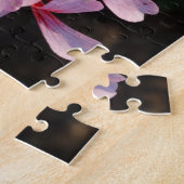 ピンクの花8 x 10写真パズルとギフトボックス ジグソーパズル (側面)