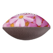 ピンクの花 アメリカンフットボール (回転90)