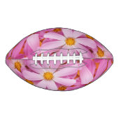 ピンクの花 アメリカンフットボール (正面)