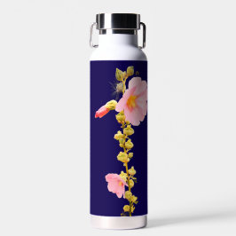 ピンクの花 ウォーターボトル