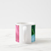 ピンクの花 エスプレッソカップ (裏面)