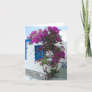 ピンクの花 カード