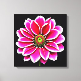 ピンクの花 キャンバスプリント
