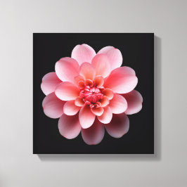 ピンクの花 キャンバスプリント