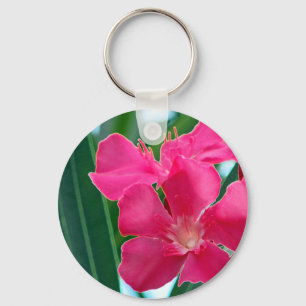 ピンクの花 キーホルダー