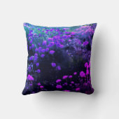 ピンクの花 クッション (裏面)