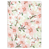 ピンクの花 クリップボード (裏面)