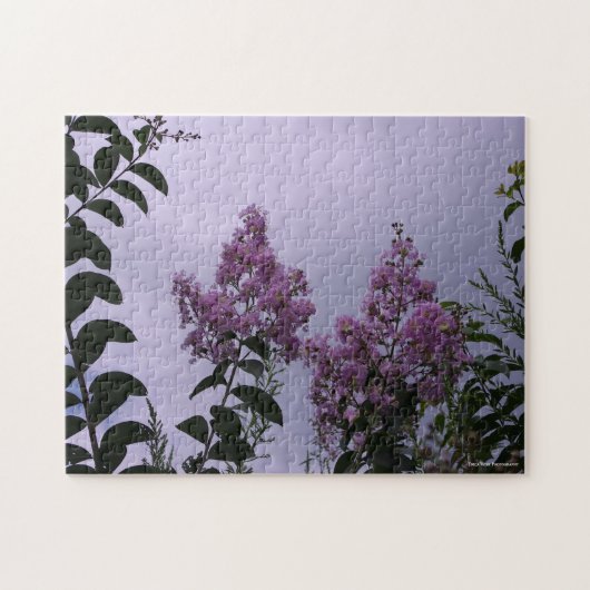 ピンクの花 ジグソーパズル (横)