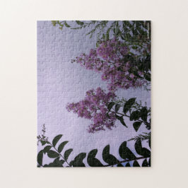 ピンクの花 ジグソーパズル