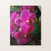 ピンクの花 ジグソーパズル (縦)