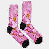ピンクの花 ソックス (右)