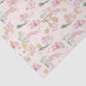 ピンクの花(デザイン19ピンクシリーズ) 薄葉紙 (詳細)