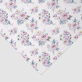 ピンクの花(デザイン22ピンクシリーズ) 薄葉紙 (詳細)