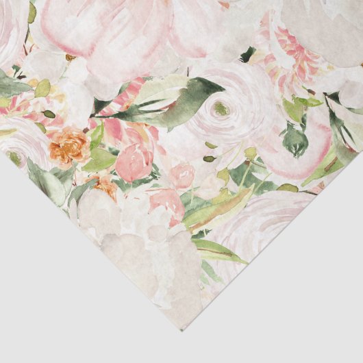 ピンクの花(デザイン23ピンクシリーズ) 薄葉紙 (詳細)