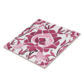 ピンクの花,トルコのタイル,イズニク, タイル (側面)