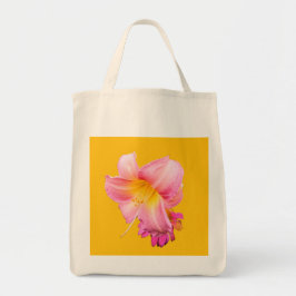 ピンクの花 トートバッグ