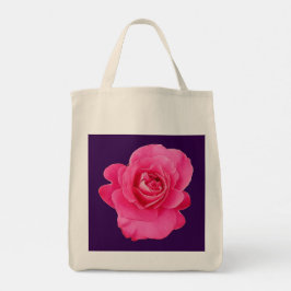 ピンクの花 トートバッグ